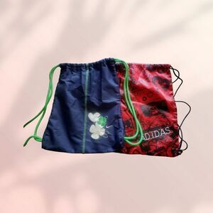 Draw String Bags Lot - Nike & Adidas